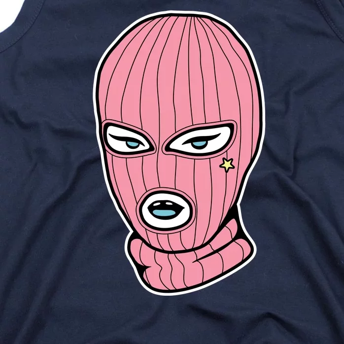 Female Pink Ski Tank Top