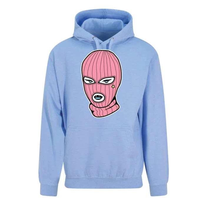 Female Pink Ski Unisex Surf Hoodie