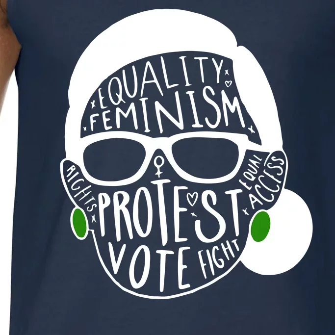 Feminism Equality Protest Vote Ruth Bader Ginsburg Comfort Colors® Tank Top