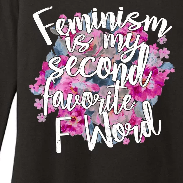 Feminism Is My Second Favorite F Word Womens CVC Long Sleeve Shirt