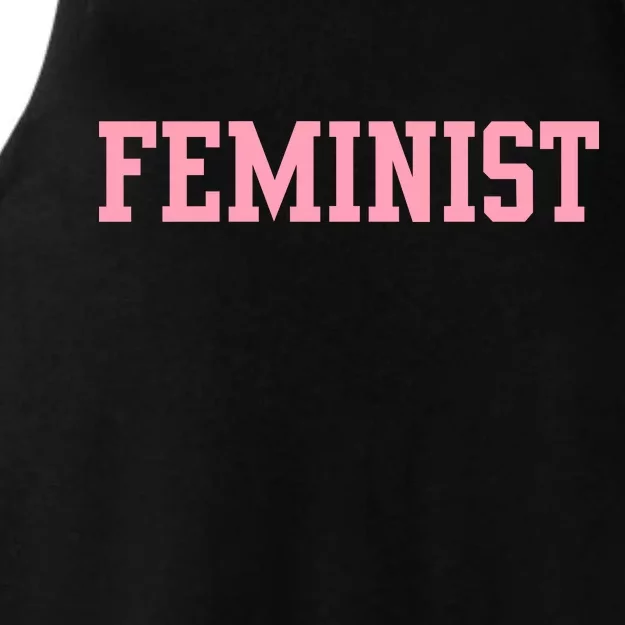 Feminist Ladies Tri-Blend Wicking Tank