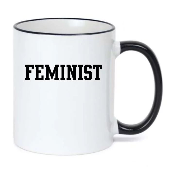 Feminist Black Color Changing Mug