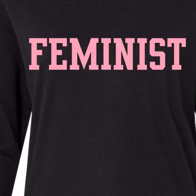 Feminist Womens Cotton Relaxed Long Sleeve T-Shirt