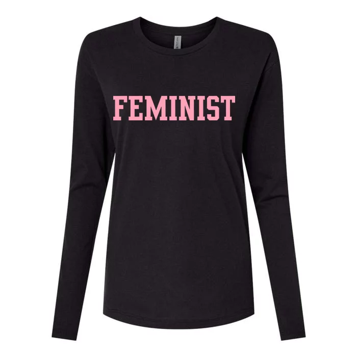 Feminist Womens Cotton Relaxed Long Sleeve T-Shirt