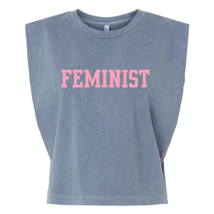 Feminist Garment-Dyed Women's Muscle Tee