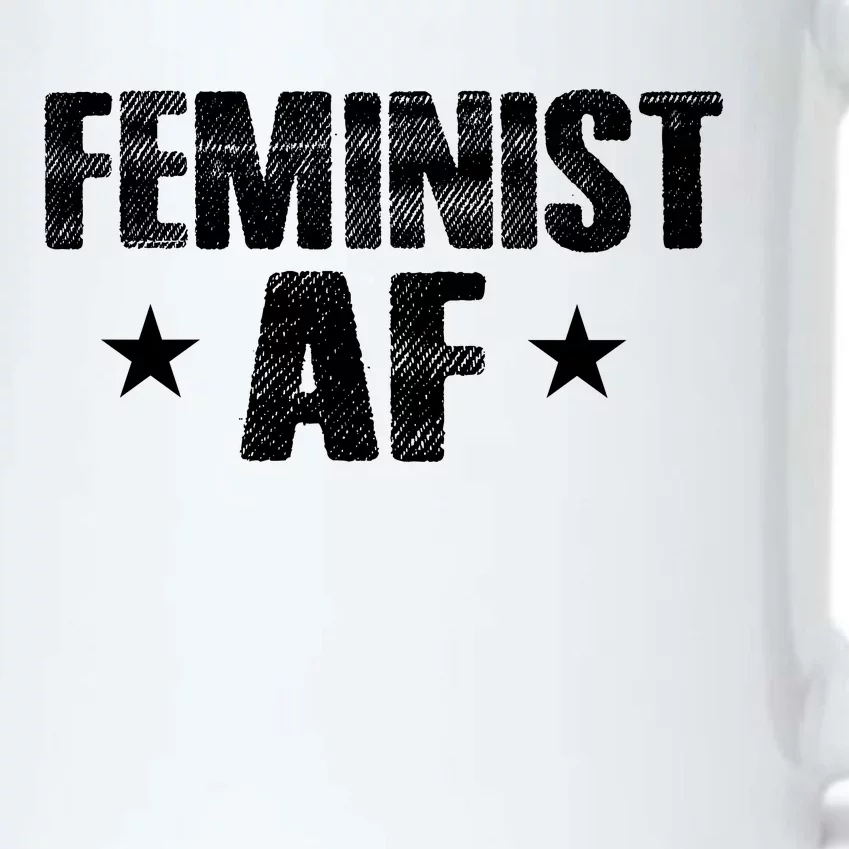 Feminist AF Black Color Changing Mug