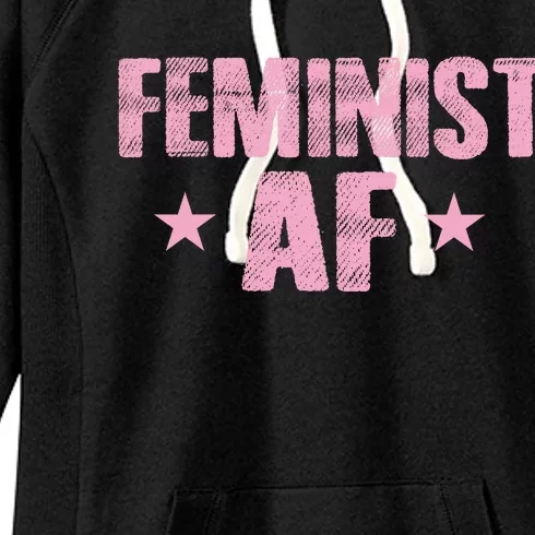 Feminist AF Women's Fleece Hoodie