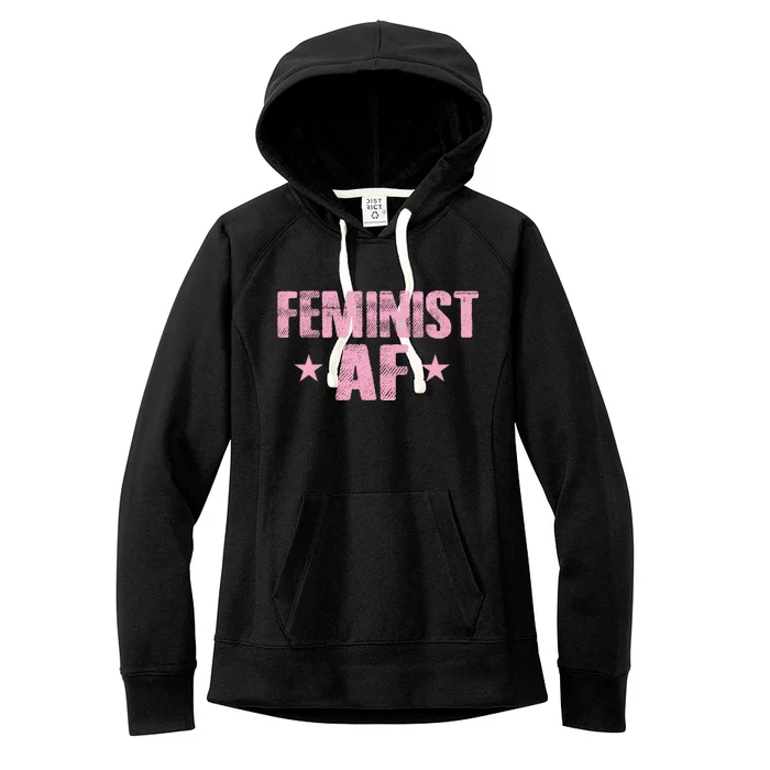 Feminist AF Women's Fleece Hoodie