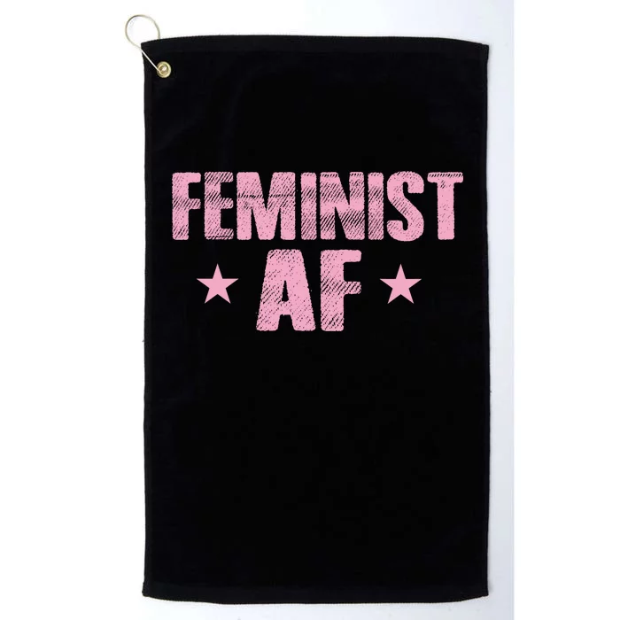 Feminist AF Platinum Collection Golf Towel