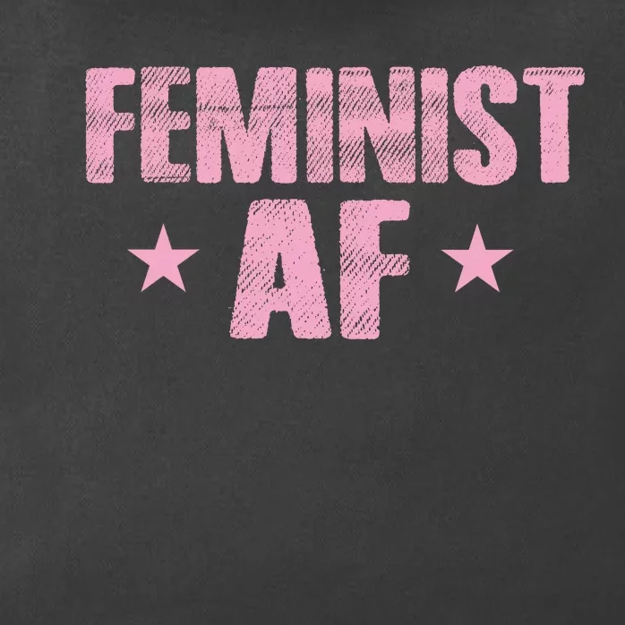 Feminist AF Zip Tote Bag