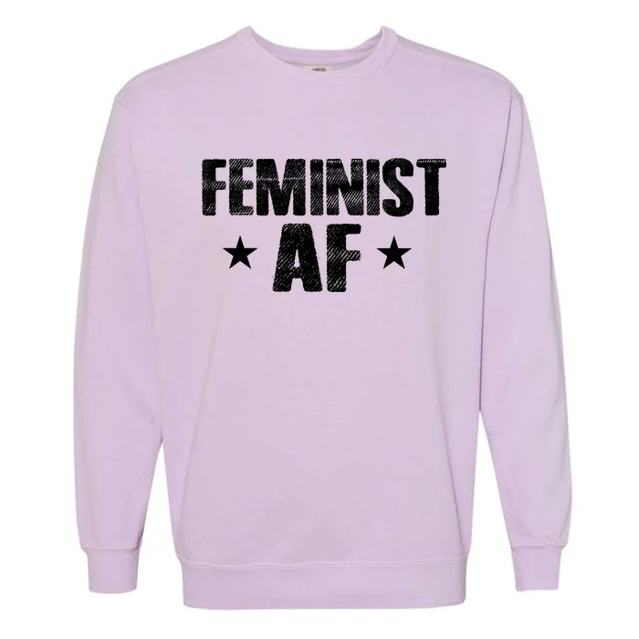 Feminist AF Garment-Dyed Sweatshirt