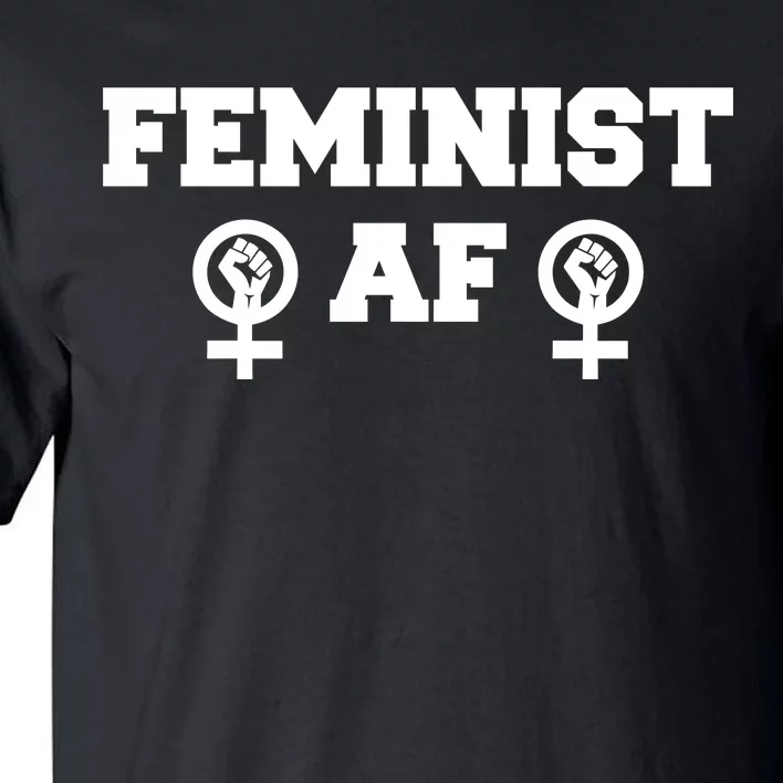 Feminist AF Women's Rights Fist Logo Tall T-Shirt