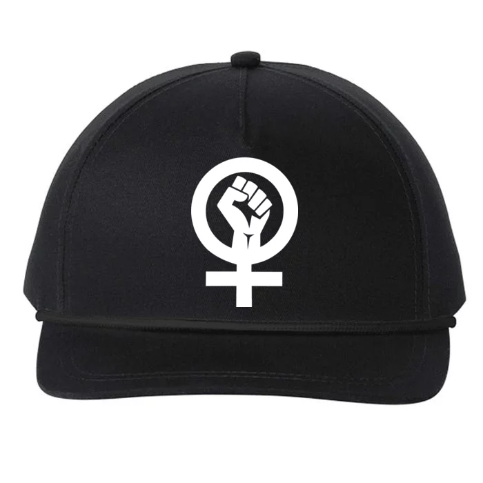 Feminist Womens Rights Feminism Symbol Snapback Five-Panel Rope Hat