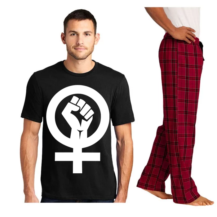 Feminist Womens Rights Feminism Symbol Pajama Set