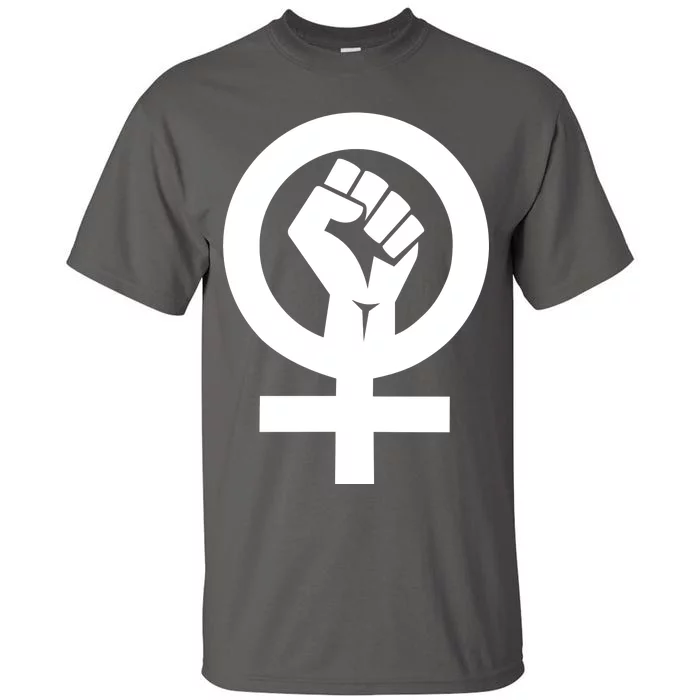 Feminist Womens Rights Feminism Symbol Tall T-Shirt