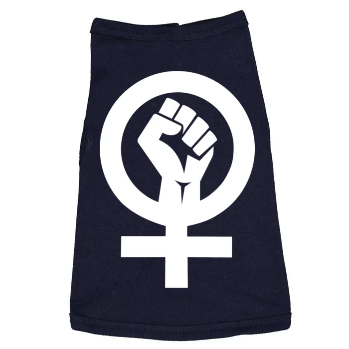 Feminist Womens Rights Feminism Symbol Doggie Tank