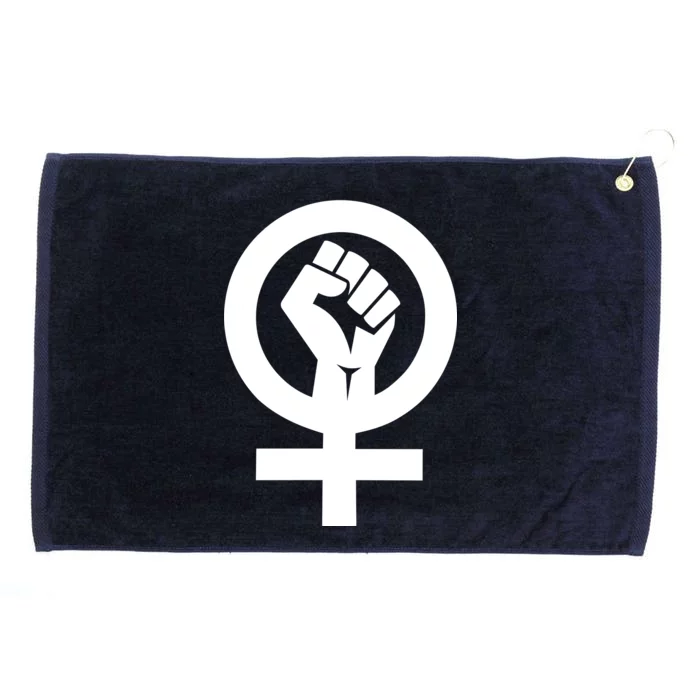 Feminist Womens Rights Feminism Symbol Grommeted Golf Towel