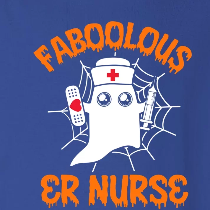 Faboolous Er Nurse Halloween Emergency Room Cool Gift Toddler Long Sleeve Shirt