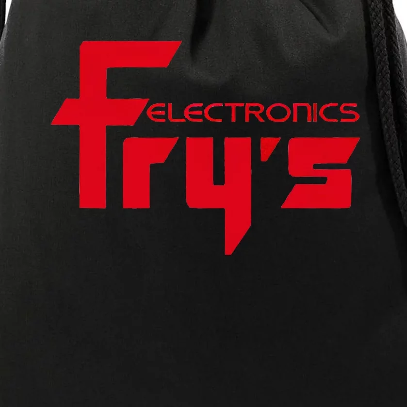 FryS Electronics Nostalgic Drawstring Bag