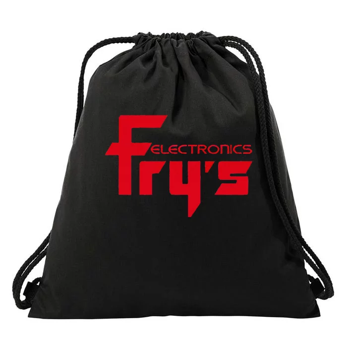 FryS Electronics Nostalgic Drawstring Bag