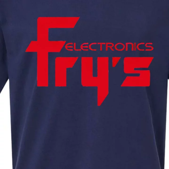 FryS Electronics Nostalgic Sueded Cloud Jersey T-Shirt