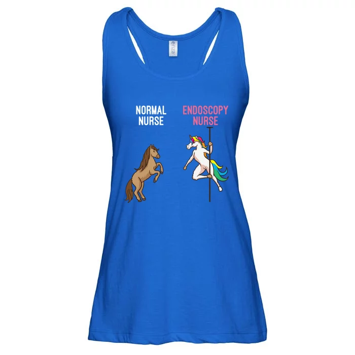 Funny Endoscopy Nurse Unicorn Gastroenterology Gi Gift Great Gift Ladies Essential Flowy Tank