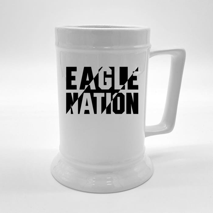 Flying Eagles Nation For Eagle Fans & Bird Lovers Front & Back Beer Stein