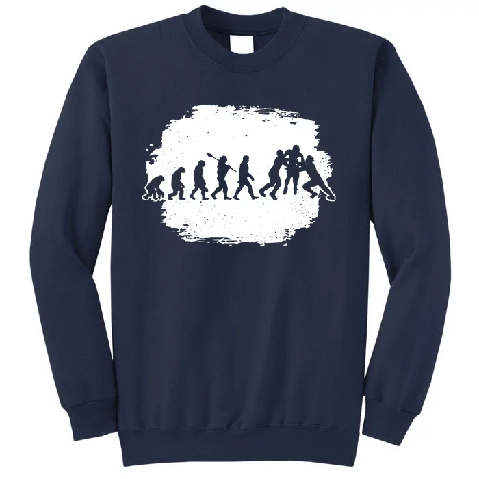 Funny Evolution Of Rugby Sweatshirt