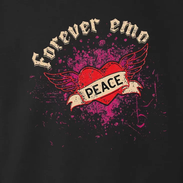 Forever Emo Punk Alt Goth Peace Scene Mom Elder Emo Club Toddler Hoodie