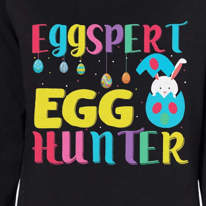 Funny Easter Pug Bunny Ear Eggs Basket Womens California Wash Sweatshirt