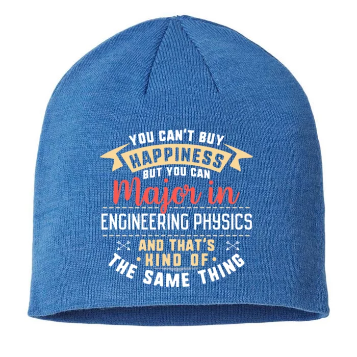 Funny Engineering Physics Major Studengift Graduation Gift 8 1/2in Sustainable Knit Beanie