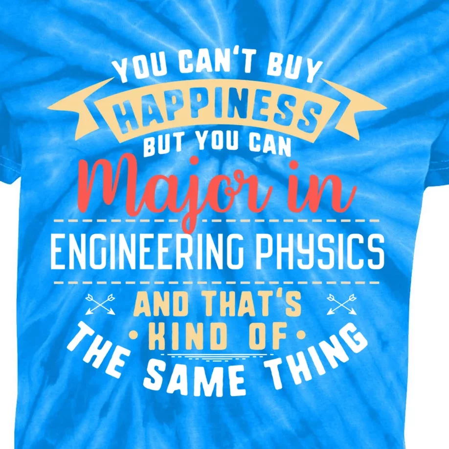 Funny Engineering Physics Major Studengift Graduation Gift Kids Tie-Dye T-Shirt