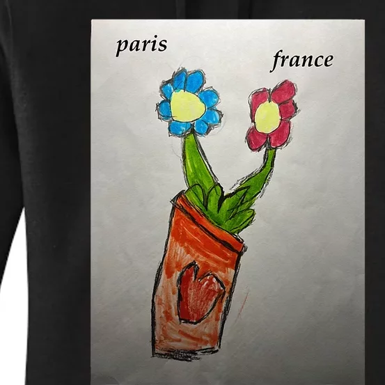 Fleurs En Pot Women's Pullover Hoodie