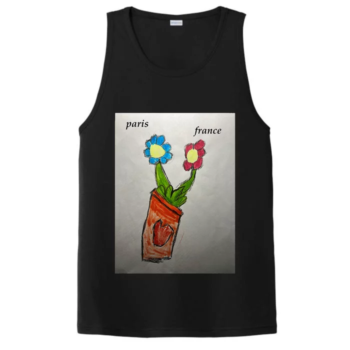 Fleurs En Pot Performance Tank