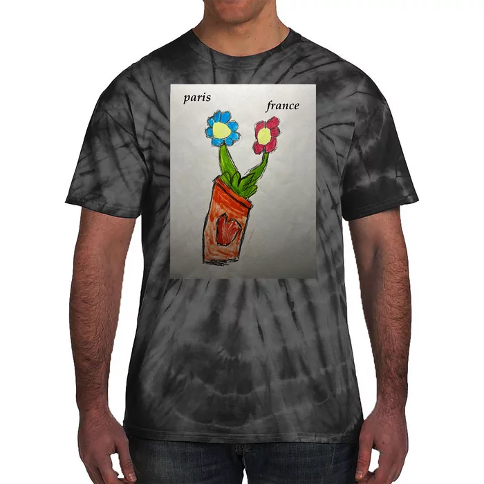 Fleurs En Pot Tie-Dye T-Shirt