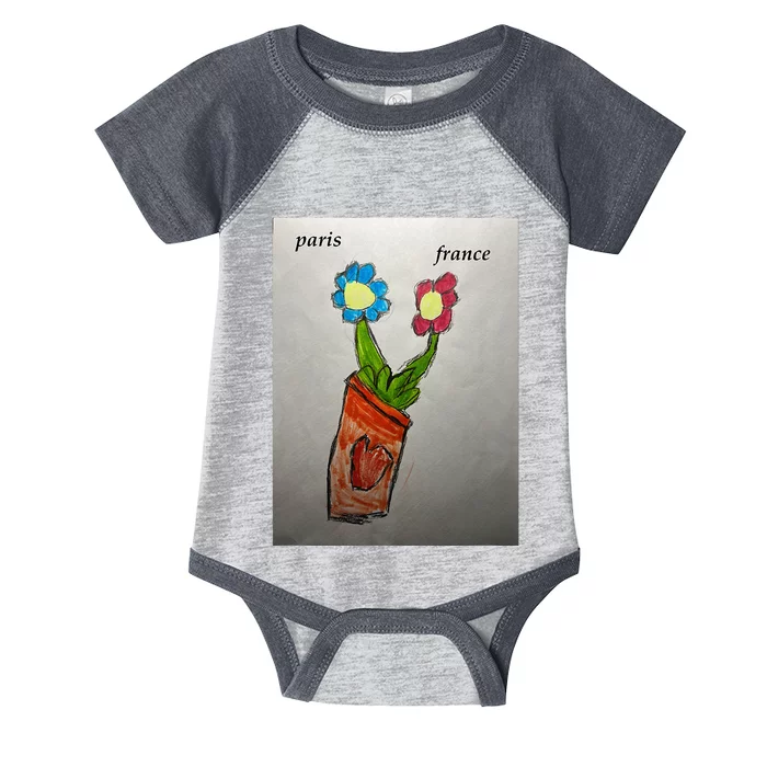 Fleurs En Pot Infant Baby Jersey Bodysuit