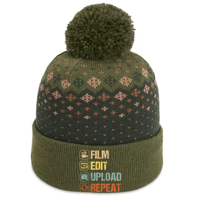 Film Edit Repeat Cinematographers Movie Maker Filmmaker The Baniff Cuffed Pom Beanie