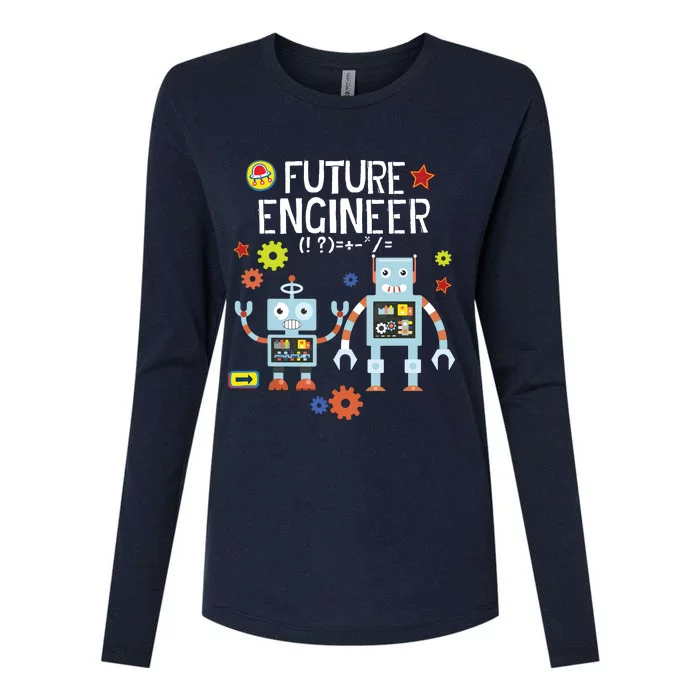 Future Engineer Robotics Robot Costume For Adults Kids Womens Cotton Relaxed Long Sleeve T-Shirt