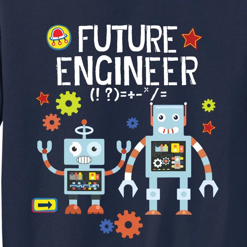 Future Engineer Robotics Robot Costume For Adults Kids Tall Sweatshirt