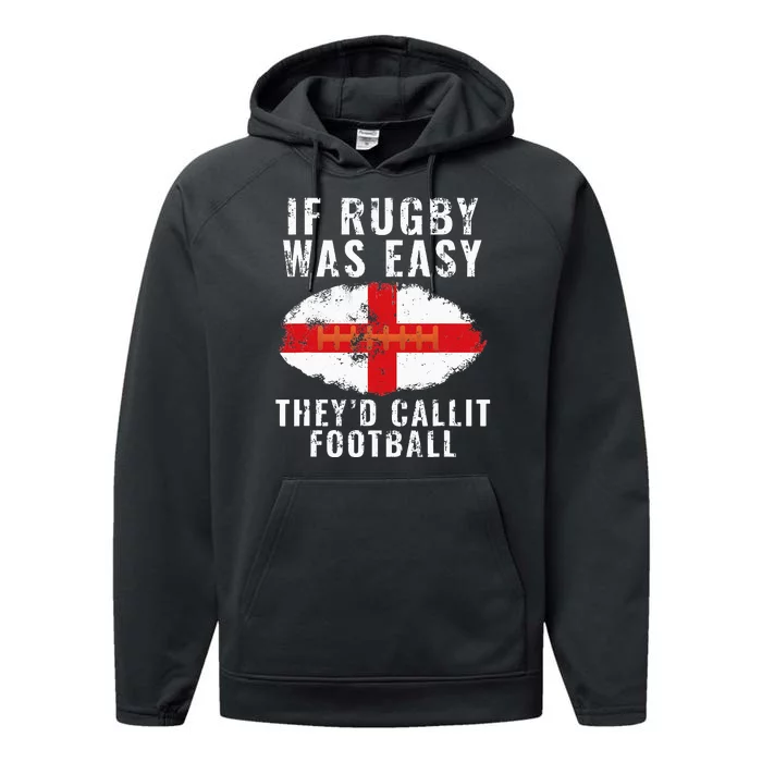 Funny England Rugby The Lions Performance Fleece Hoodie