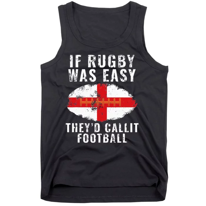 Funny England Rugby The Lions Tank Top