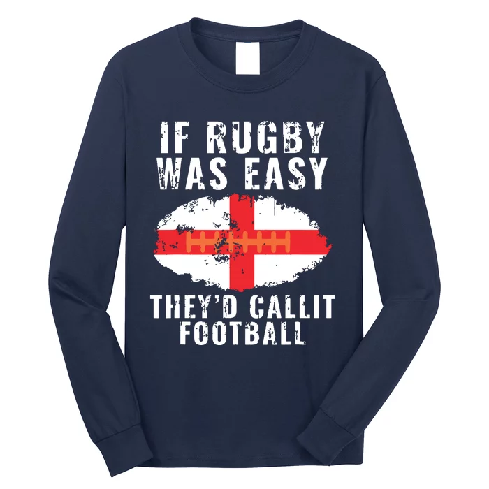 Funny England Rugby The Lions Long Sleeve Shirt