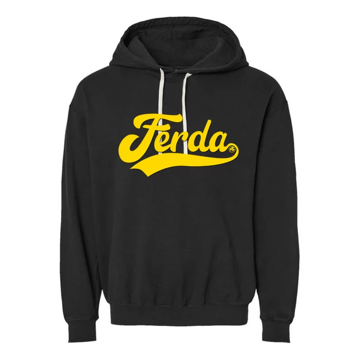 Ferda Logo Hockey Irish Garment-Dyed Fleece Hoodie