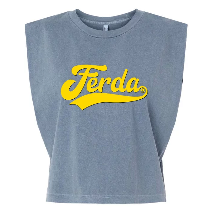 Ferda Logo Hockey Irish Garment-Dyed Women's Muscle Tee