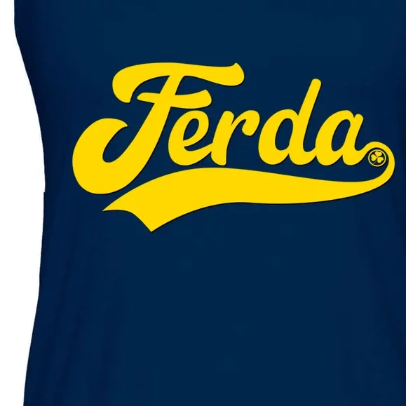 Ferda Logo Hockey Irish Ladies Essential Flowy Tank