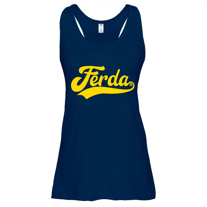 Ferda Logo Hockey Irish Ladies Essential Flowy Tank