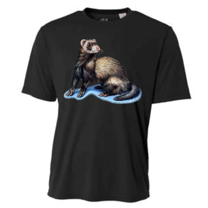 Ferret Wildlife Cooling Performance Crew T-Shirt