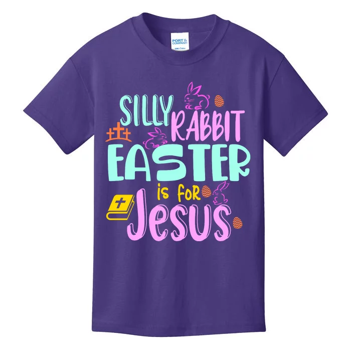 Funny Easter Sunday Silly Rabbit Easter Is For Jesus Kids T-Shirt