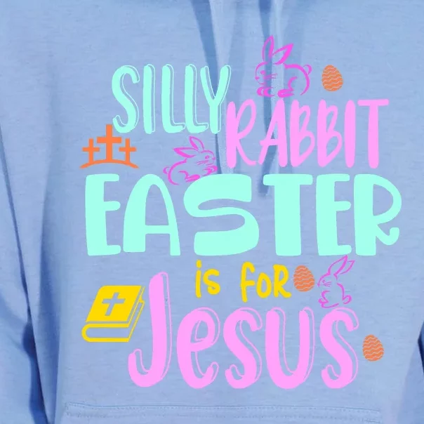 Funny Easter Sunday Silly Rabbit Easter Is For Jesus Unisex Surf Hoodie