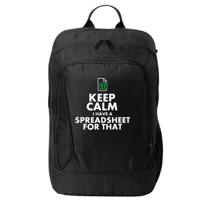 Funny Excel Spreadsheets Lover Gift Accountant Men Women City Backpack